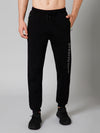 Cantabil Men Black Solid Full Length Regular FitWinter Wear Track Pant For Men
