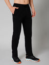 Cantabil Men Black Solid Full Length Regular FitWinter Wear Track Pant For Men