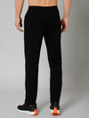 Cantabil Men Black Solid Full Length Regular FitWinter Wear Track Pant For Men