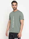 Cantabil Green Men's T-Shirt (6792976367755)