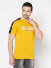 Cantabil Men's Mustard T-Shirt (6817084211339)