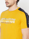 Cantabil Men's Mustard T-Shirt (6817084211339)