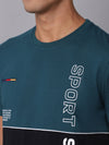 Cantabil Men's Teal T-Shirt (6925181485195)