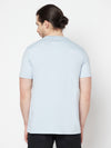 Cantabil Men's Sky Blue T-Shirt (6817150730379)