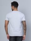 Cantabil Men Round Neck Grey T-Shirt (7134688673931)