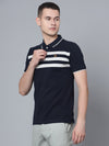 Cantabil Men Navy Polo T-Shirt (7133850927243)