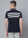 Cantabil Men Navy Polo T-Shirt (7133850927243)