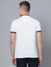 Cantabil Men White T-Shirt (7133864263819)