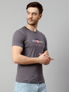 Cantabil Men Dark Grey T-Shirt (7113879945355)