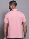 Cantabil Men Pink Casual T-Shirt (7143970635915)