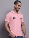 Cantabil Men Pink Casual T-Shirt (7143970635915)