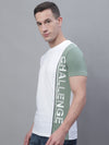 Cantabil Men White Round Neck T-Shirt (7136116080779)