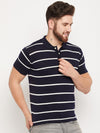 Cantabil Men Navy Polo T-Shirt (7134714396811)