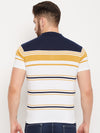 Cantabil Men Navy Polo T-Shirt (7134716592267)