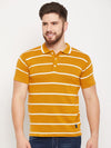 Cantabil Men Mustard T-Shirt (7134719213707)