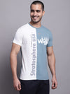 Cantabil Men Teal Casual T-Shirt (7142876577931)