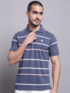 Cantabil Men Grey Casual T-Shirt (7143065714827)