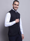 Cantabil Men Navy Blue Waist Coat (7139079323787)