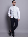 Cantabil Men White Waist Coat (7139080208523)