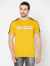 Cantabil Men's Mustard T-Shirt (6817084211339)