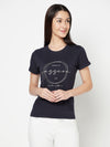 Cantabil Women's Navy T-Shirts (6822419988619)