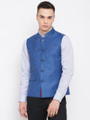 Cantabil Mens Blue Waist Coat (7069454827659)