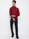 Cantabil Men Maroon Tracksuit (7047862485131)