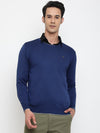 Cantabil Men Blue Sweater (7047807041675)