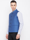 Cantabil Mens Blue Waist Coat (7069454827659)