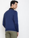 Cantabil Men Blue Sweater (7047807041675)