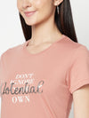 Cantabil Women's Coral T-Shirts (6822455902347)