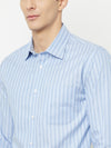Cantabil Men's Sky Blue Formal Shirt (6827138121867)