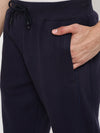 Cantabil Men Navy Blue Trackpant (7047876608139)