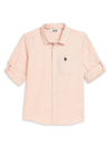 Cantabil Boy's Pink Full Sleeves Shirts (6771412435083)