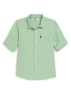 Cantabil Boy's Green Full Sleeves Shirts (6771406143627)