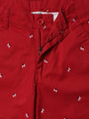 Cantabil Boy's Cotton Red Shorts (6996046381195)