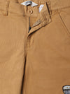 Cantabil Boy's Cotton Beige Blue Shorts (6996052410507)