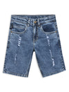 Cantabil Boy's Denim Helium Wash Shorts (6800860479627)