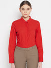 Cantabil Ladies Red Shirt (7058820006027)