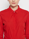 Cantabil Ladies Red Shirt (7058820006027)