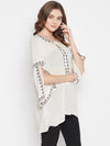 Cantabil Ladies Cream Tunic (7059659030667)