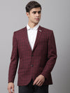 Cantabil Men Wine Formal Blazer (7043360522379)