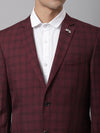 Cantabil Men Wine Formal Blazer (7043360522379)