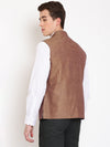 Cantabil Mens Camel Waist Coat (7069074948235)