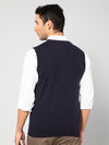 Cantabil Men Navy Sweater (7045082513547)