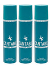 Cantabil Men Set of 3 Deodorant Body Sprays - 450ml (6990853669003)