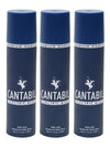 Cantabil Men Set of 3 Deodorant Body Sprays - 450ml (6990853669003)