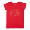 Cantabil Girls Red T-Shirts (6817033322635)