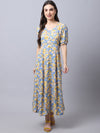 Cantabil Women's Yellow Dress (6996145012875)