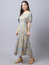 Cantabil Women's Yellow Dress (6996145012875)